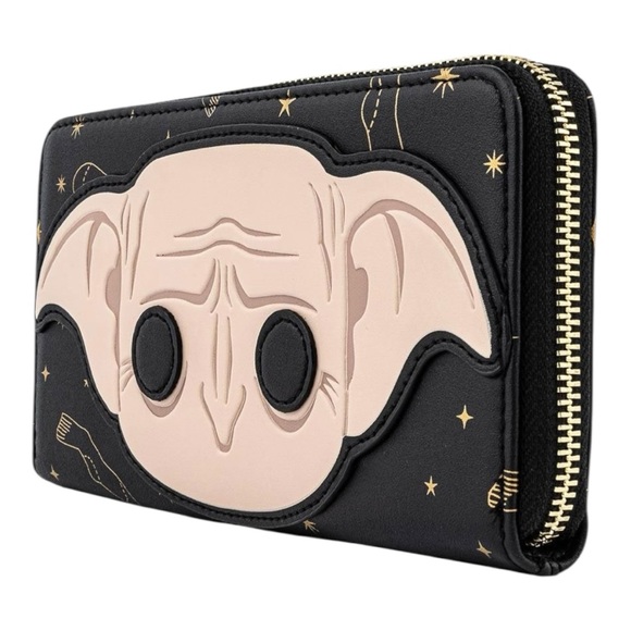 Loungefly Funko POP! Harry Potter Dobby Zip Around All Over Print Wallet - Picture 2 of 15